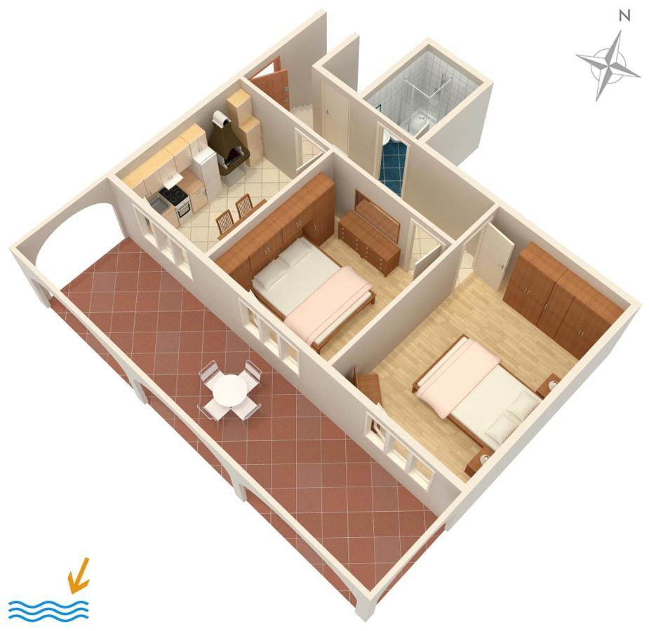 Apartments With A Parking Space Zavalatica, Korcula - 4453 Екстериор снимка